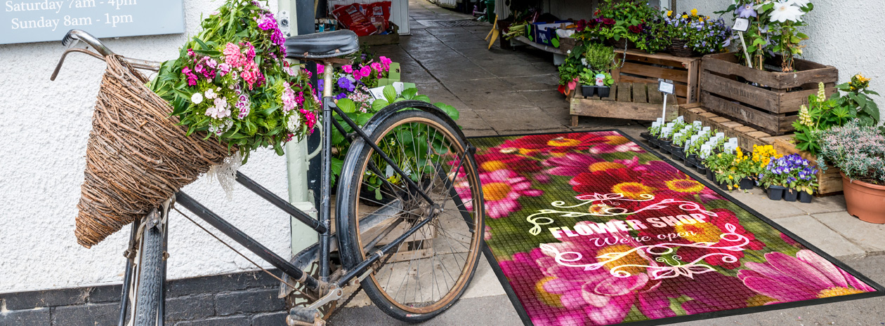 Entrance DRY - Combi Print, blomsterbutik