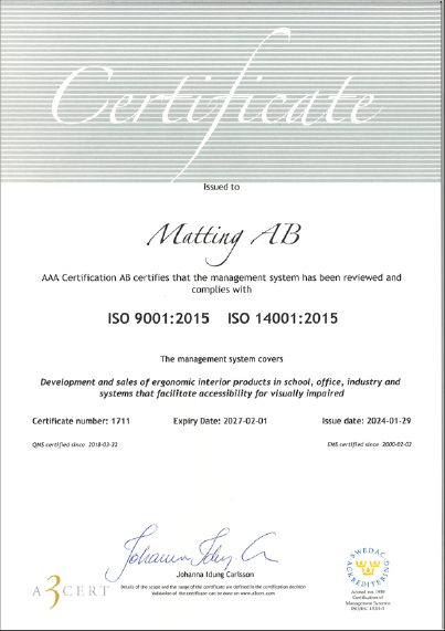 ISO 14001 och 9001